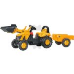 Rolly Toys Šlapací traktor JCB s přívěsem a nakladačem 02383 – Zboží Dáma