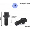 Kolové šrouby a matice Kolový šroub M14x1,5x27 koule R14, klíč 17, S17D27R14F-BLACK černý, výška 50