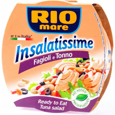 Rio Mare tuňákový salát s fazolemi 160 g – Zboží Dáma