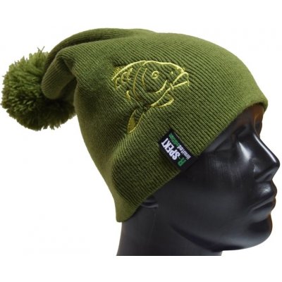 R-Spekt kulich PomPom beanie khaki – Zboží Dáma