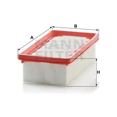 MANN FILTER Vzduchový filtr C 2325 – Hledejceny.cz