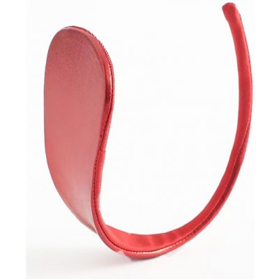 STD Invisible Strapless C-String Metallic Look Red