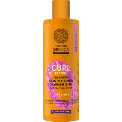 Natura Siberica Oblepikha Siberica O Curl Control Protein Conditioner Co-Wash 2-in-1 400 ml – Zboží Dáma