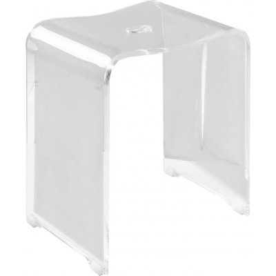 Ridder Koupelnová stolička TRENDY transparentní A211100 – Zboží Mobilmania