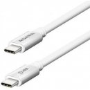 usb kabel ADATA ACC3AL-100CM-CSV USB-C TO C 3.1 GEN2, 100cm, hliníkový