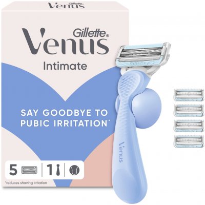 Gillette Venus Intimate + 2 ks hlavic – Zbozi.Blesk.cz