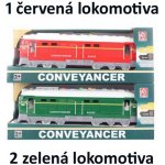 Teddies Vlak/Lokomotiva plast 23cm na setrvačník na baterie se zvukem se světlem asst 3 barvy (1 ks) – Hledejceny.cz