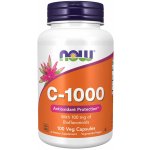 NOW Foods Vitamin C-1000 s citrusovými bioflavonoidy a rutinem 100 rostlinných kapslí – Hledejceny.cz