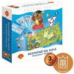 Bezpečně na kole - řidičský průkaz společenská naučná hra v krabici 24,5x25,5x6cm – Zbozi.Blesk.cz