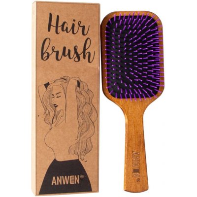 Anwen Hairbrush dřevěný kartáč na vlasy – Zbozi.Blesk.cz