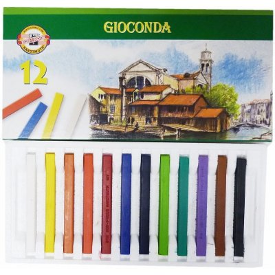 Koh-i-noor křídy pastely olejové umělecké Gioconda souprava 12 ks – Zboží Dáma