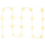 Retlux LED Vánoční řetěz 20xLED 2xAA 2,3m teplá bílá FT0013 – Hledejceny.cz