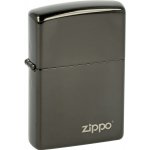 Zippo Ebony Logo leštěný – Hledejceny.cz
