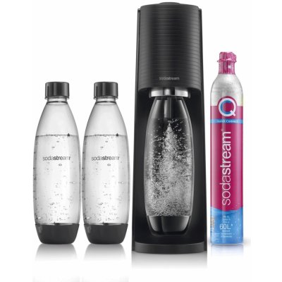 SodaStream Terra Black + 2 láhve Fuse 1l – Zboží Dáma