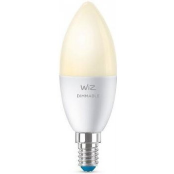 WiZ LED žárovka E14 C37 4,9W 470lm 2700K IP20, stmívatelná