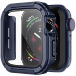 Lito Pouzdro Watch Armor 360 + ochrana displeje - Apple Watch 1/2/3 42 mm - Modrá KF2312343 – Zboží Mobilmania