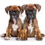 Jedlý papír "Psi 19" Německý boxer 1- A4 – Zboží Mobilmania