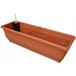Nohel Garden Truhlík samozavlažovací TORENIE plastový terakota 60 cm – Zboží Dáma