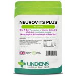 Lindens Health + Nutrition Neurovits Plus B1, B6, B12, Kyselina listová 90 tablet – Hledejceny.cz