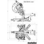 Metabo KGS 305 M 613305000 – Zboží Mobilmania