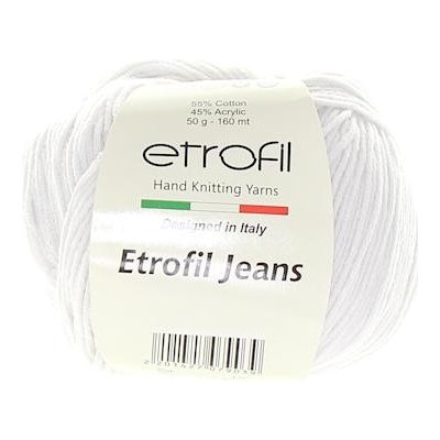Etrofil Jeans bílá 002 – Zboží Dáma
