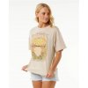 Dámská Trička Rip Curl SLOW DOWN HERITAGE TEE Natural