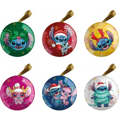 EGAN DISNEY STITCH CHRISTMAS sada 24 Vánoce koule – Hledejceny.cz