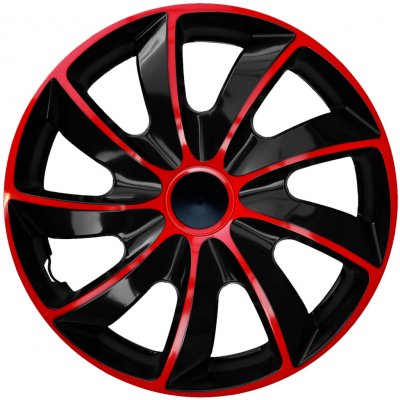NRM 14" QUAD BICOLOR BLACK/RED 4 ks – Zboží Mobilmania