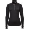 Dámské sportovní tričko BRYNJE rolák ARCTIC DOUBLE ZIP POLO black