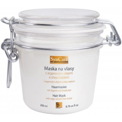 Syncare maska na vlasy s arganovým olejem a shea máslem 200 ml – Zboží Dáma