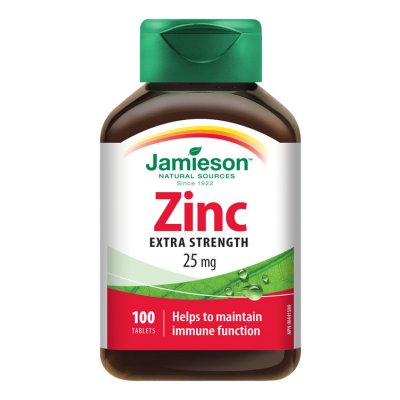 Jamieson Zinek 25 mg 100 tablet – Zboží Mobilmania