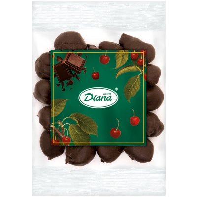 Diana Company Višně v polevě z hořké čokolády 100 g – Zboží Mobilmania