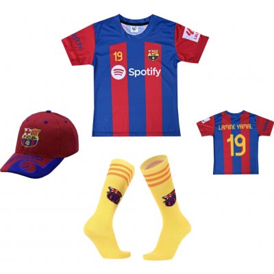 Numberoplus Premium dětské fotbalové tričko FC Barcelona Lamine Yamal č.19 – Zboží Dáma