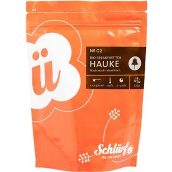 Schlürf Hauke breakfast bio čaj 225 g