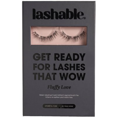 Lashable umělé nalepovací řasy Fluffy Love 8-13mm 5 párů – Zboží Dáma
