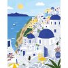 Puzzle Pieces & Peace Santorini 500 500 dílků
