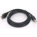 usb kabel Gembird CCP-USB2-AMAF-6 USB 2.0 A M - A F, prodlužovací HQ, 1.8m, černý
