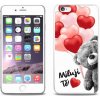 Pouzdro a kryt na mobilní telefon Apple Pouzdro mmCase Gelové iPhone 6/6S Plus - miluji Tě