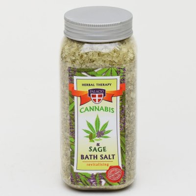 Palacio Cannabis & Sage sůl do koupele 900 g