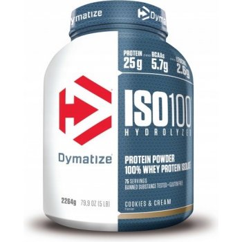 Dymatize Iso 100 Hydrolyzed Whey Protein Isolate 2264 g