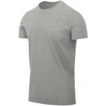 Tričko Helikon-Tex slim černo/šedá melanž – Zboží Dáma