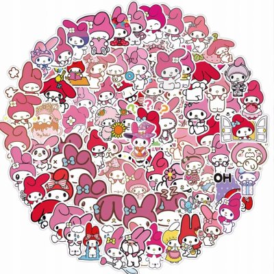 SAMOLEPKY Hello Kitty My Melody 100 szt – Zbozi.Blesk.cz