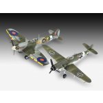 Revell ModelSet letadla 63710 Bf109G 10 & Spitfire Mk.V 1:72 – Zbozi.Blesk.cz