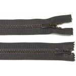 KOH-I-NOOR Kostěný zip no.5 rozepínací dvoucestný 55cm tmavě hnědý – Hledejceny.cz