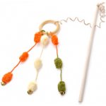 JK Kroužek, bambulky a rolničky na prutu 30 cm – Zboží Dáma