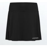 Head dámská sukně CLUB BASIC SKORT LONG černá – Zboží Mobilmania