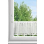 Takoy Záclonka z matné látky s krajkou 150 x 30 cm-HF-383719 | 150 x 30 cm – Zboží Mobilmania