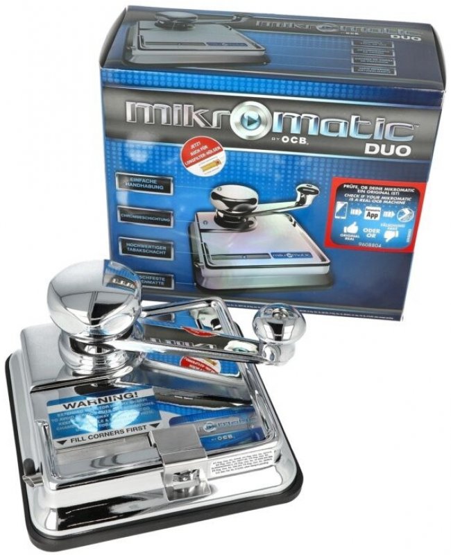 Mikromatic Duo Zigarettenstopfmaschine ZU VERKAUFEN! - DE