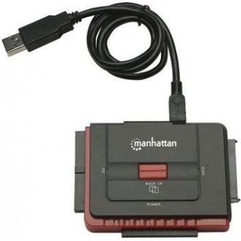 Manhattan Hi-Speed USB 2.0 SATA/IDE konvertor (179195-MA)