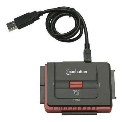 Manhattan Hi-Speed USB 2.0 SATA/IDE konvertor (179195-MA) – Zbozi.Blesk.cz